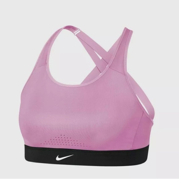 Women’s Impact High Support Sports Bra-Pink Rise - Picture 5 of 8